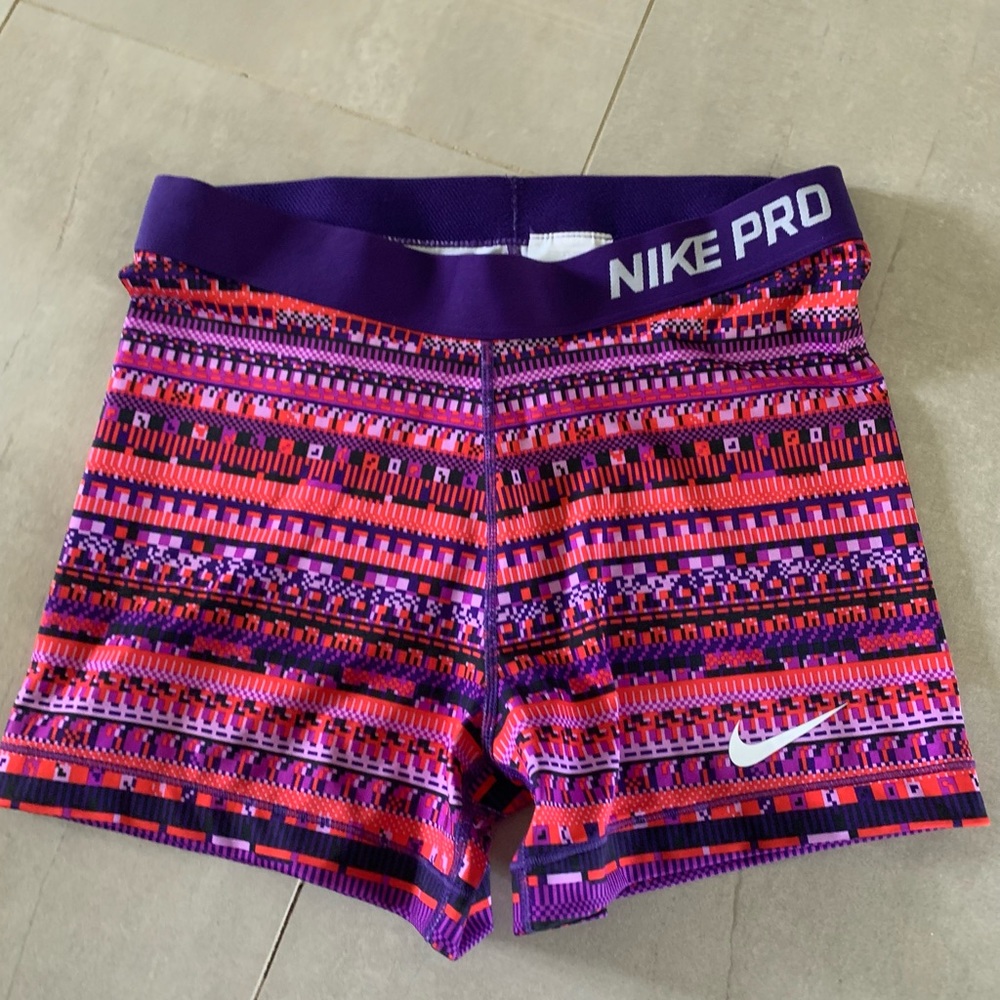 Nike pro spandex 3” shorts